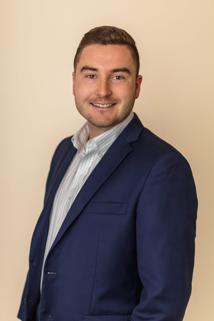Smiling man in a suit